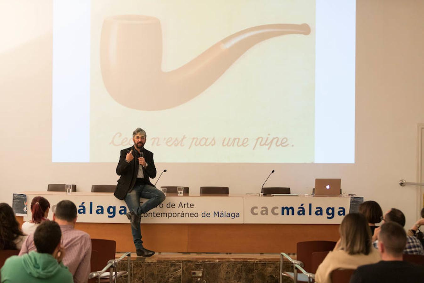 Las fotografías de esta jornada sobre tipografía organizada por la UMA y celebrada en el CAC Málaga
