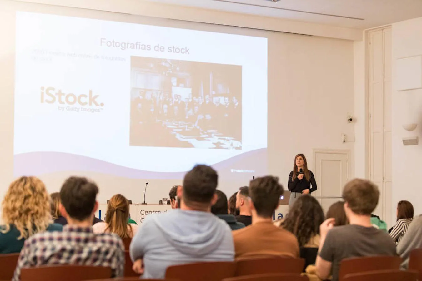 Las fotografías de esta jornada sobre tipografía organizada por la UMA y celebrada en el CAC Málaga