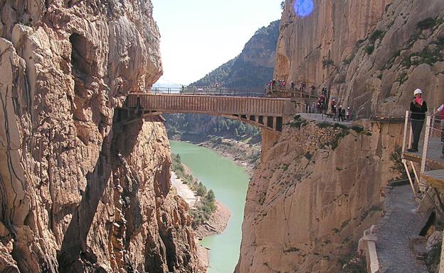 Imagen de archivo del Caminito del Rey. 