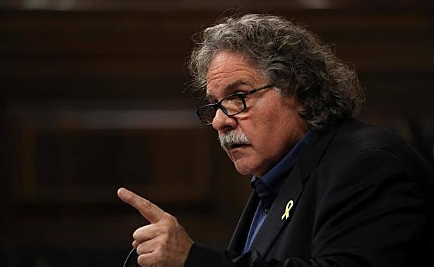 El portavoz de ERC en el Congreso, Joan Tardà