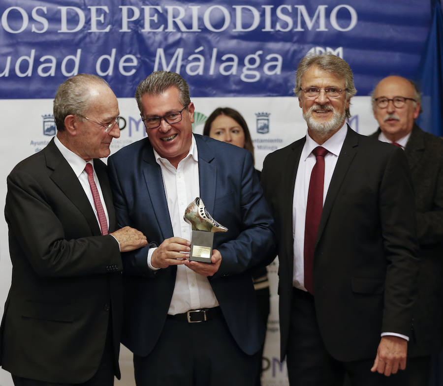 El Premio Ciudad de Málaga honra la memoria del fotógrafo de SUR Fernando González y reconoce el trabajo de Francisco Griñán