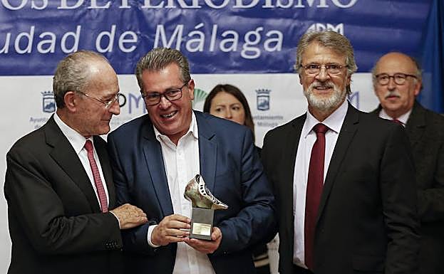 Griñán fue premiado por 'La Malaka subterránea'.