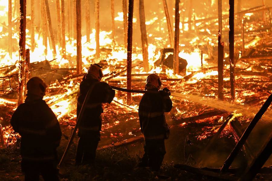 Las instantáneas más destacadas del fuego que ha arrasado a esta ciudad brasileña