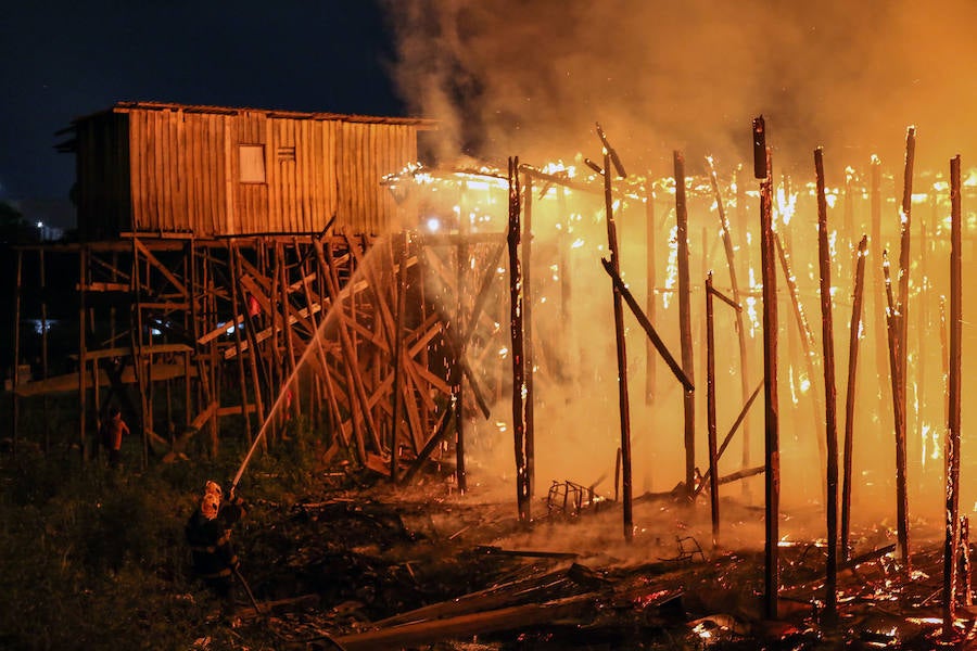 Las instantáneas más destacadas del fuego que ha arrasado a esta ciudad brasileña