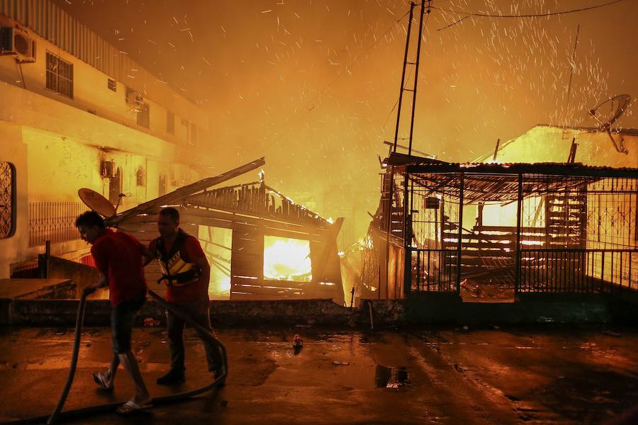 Las instantáneas más destacadas del fuego que ha arrasado a esta ciudad brasileña