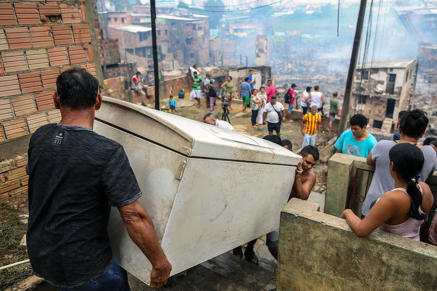 Las instantáneas más destacadas del fuego que ha arrasado a esta ciudad brasileña