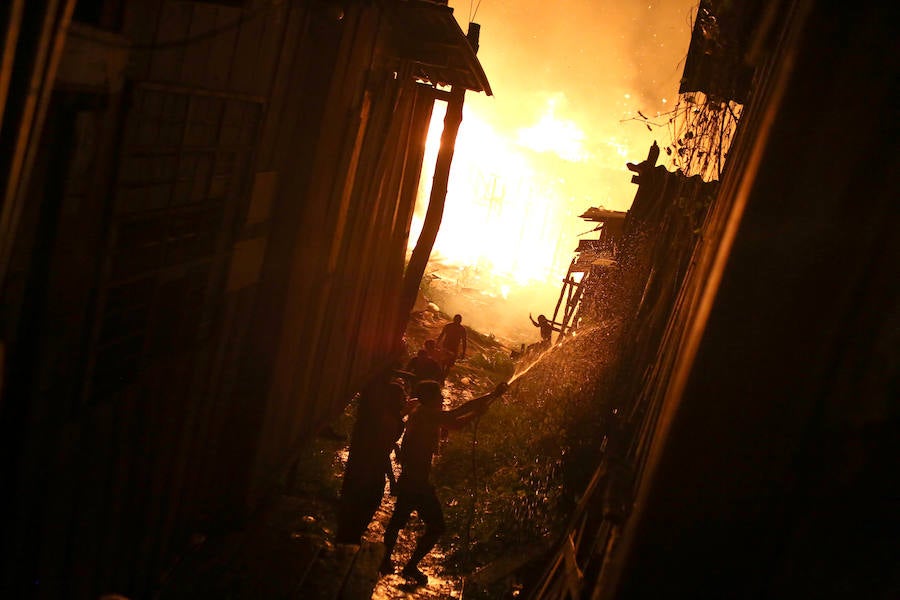 Las instantáneas más destacadas del fuego que ha arrasado a esta ciudad brasileña