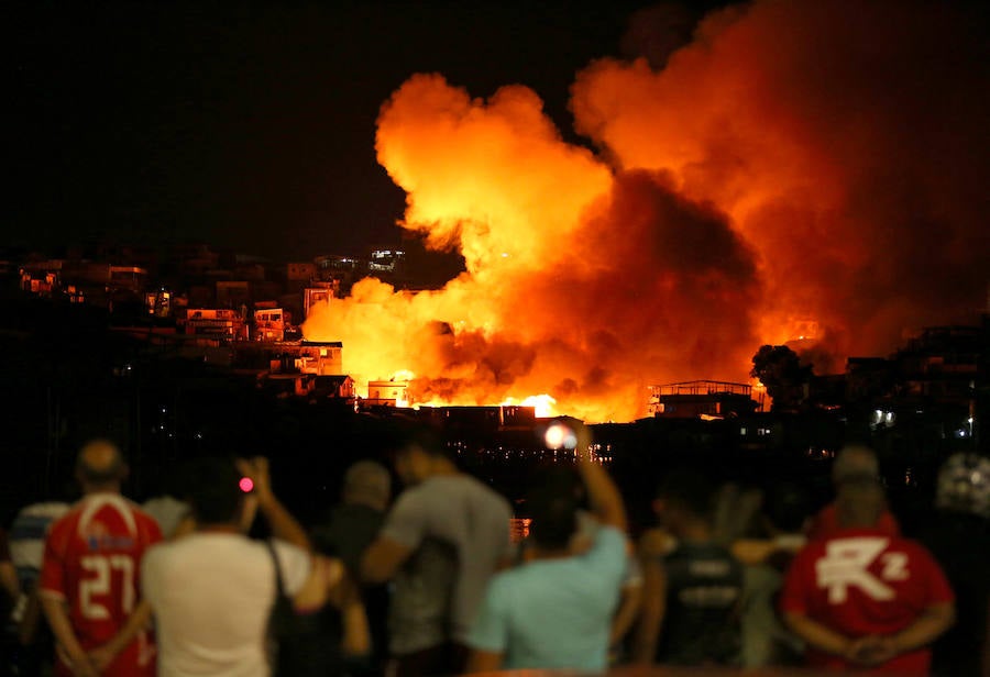 Las instantáneas más destacadas del fuego que ha arrasado a esta ciudad brasileña