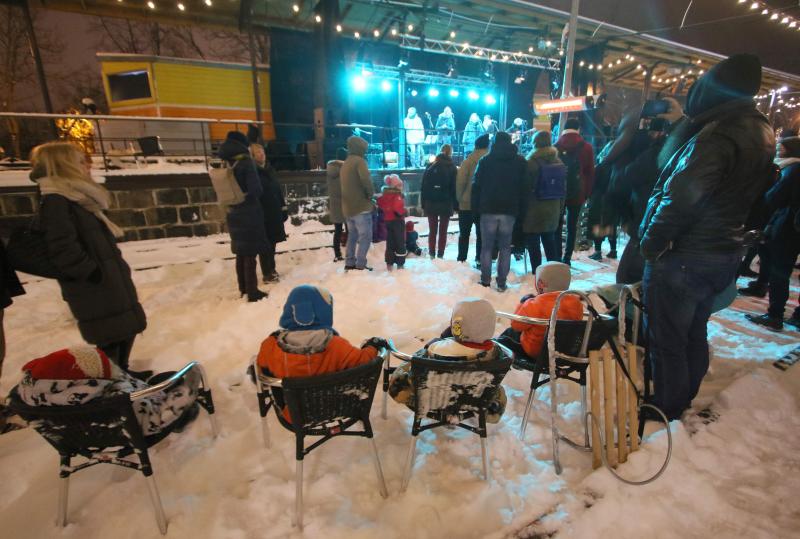 La capital de Lituania disfruta de uno de los mercados de Navidad más curiosos, con emplazamiento en la Estación de la ciudad