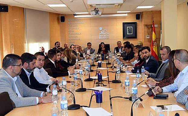 Un momento de la asamblea.