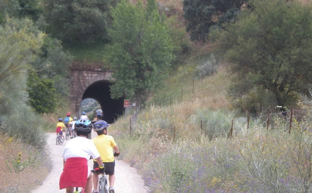 Una ruta para hacer en bicicleta. 