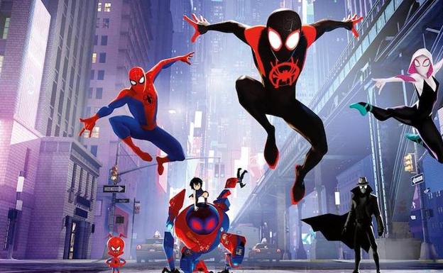 Imagen principal - 'Spider-man: un nuevo universo'. El hombre araña de Stan Lee se multiplica en esta nueva entrega que une hasta seis diferentes 'spideys' que proceden de mundos paralelos. 'Como la vida misma'. Una historia cruzada a la largo de varias generaciones y dos países (EE UU y España) es lo que propone este drama romántico protagonizado por Olivia Wilde, Oscar Isaac y Antonio Banderas. 'Un asunto de familia'. Palma de Oro en Cannes, este filme del japonés Hirokazu Koreeda narra la historia de una familia de pequeños rateros que adopta una niña que encuentran abandonada.