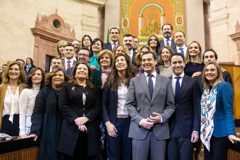 Fotos: Sesión constitutiva del Parlamento de Andalucía