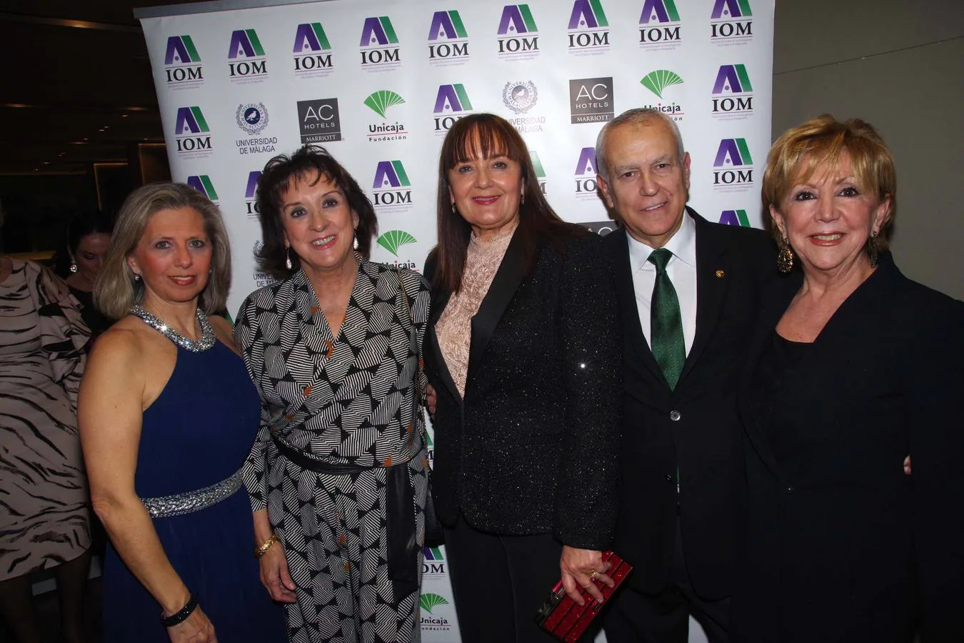 María José Sperea, Concha Soler, Francisca Valenzuela, José Rivas y Begoña Becerra.