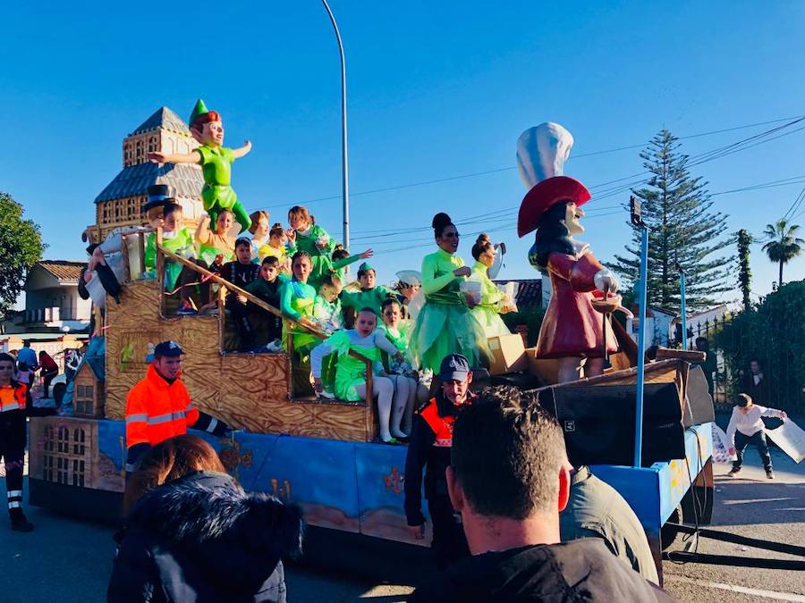 Cabalgata de los Reyes Magos en Rincón de la Victoria.