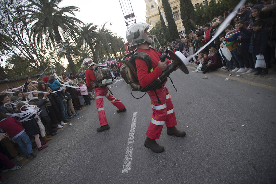 Fotos: Las mejores imágenes de la Cabalgata de los Reyes Magos de Málaga 2019