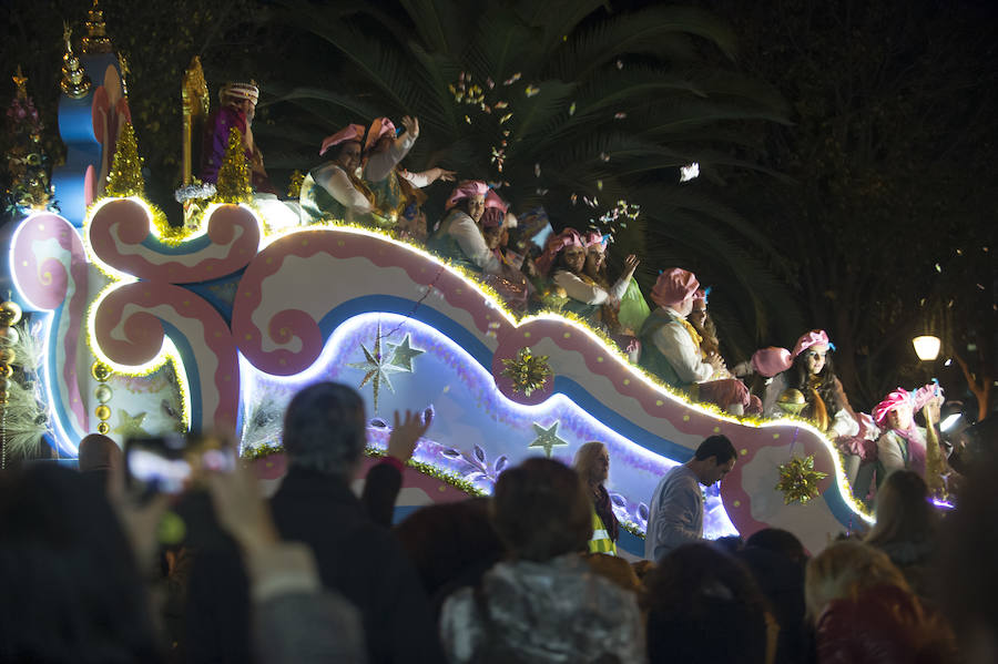 Fotos: Las mejores imágenes de la Cabalgata de los Reyes Magos de Málaga 2019