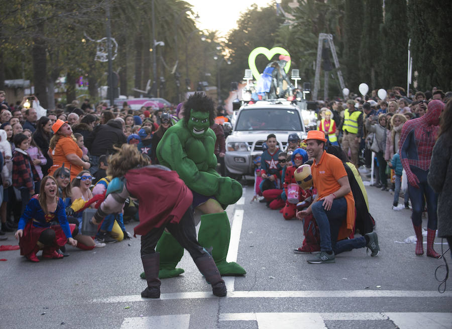 Fotos: Las mejores imágenes de la Cabalgata de los Reyes Magos de Málaga 2019