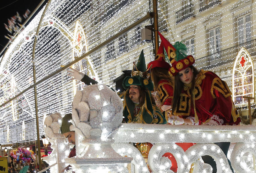 Fotos: Las mejores imágenes de la Cabalgata de los Reyes Magos de Málaga 2019