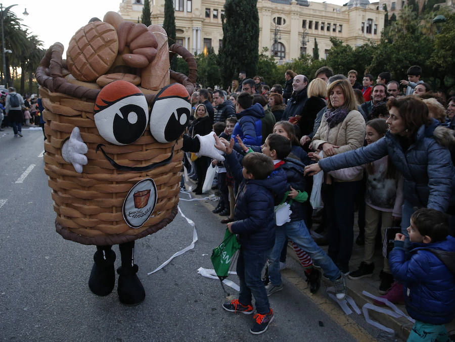 Fotos: Las mejores imágenes de la Cabalgata de los Reyes Magos de Málaga 2019