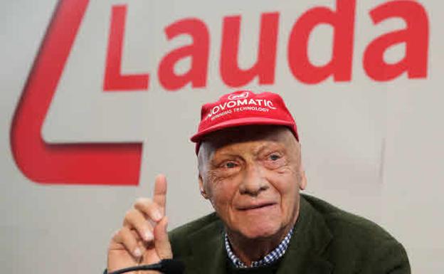 Niki Lauda, en un evento.