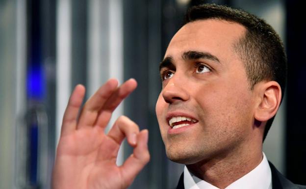 El líder del Movimiento Cinco Estrellas, Luigi Di Maio. 