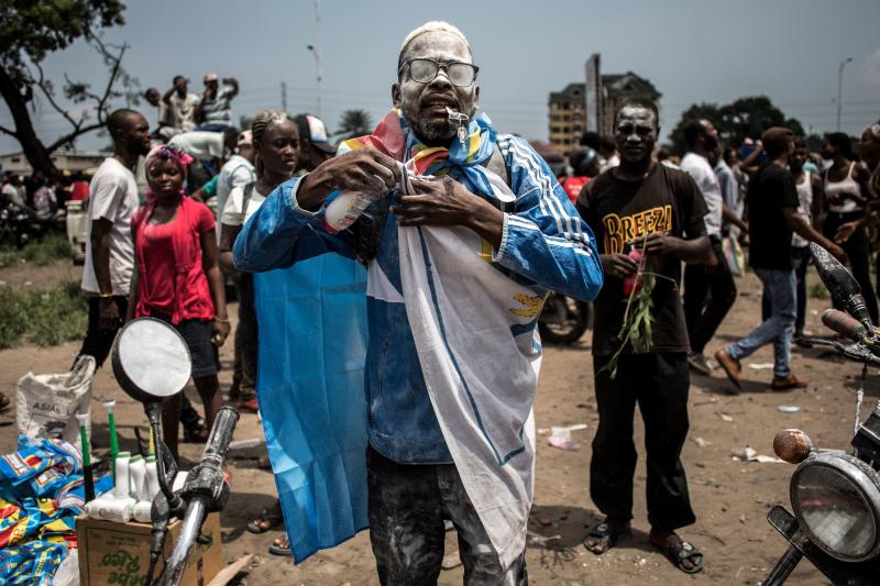 Horas antes del anuncio de la victoria del opositor Félix Tshisekedi, grupos de activistas animaron a tomar las calles ante el temor de una falta de «verdad» en las urnas