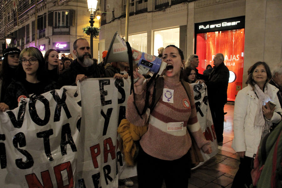 Fotos: Manifestación feminista en Málaga &#039;Ni un paso atrás&#039;, en imágenes