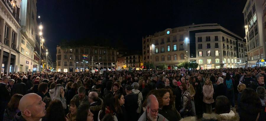 Fotos: Manifestación feminista en Málaga &#039;Ni un paso atrás&#039;, en imágenes