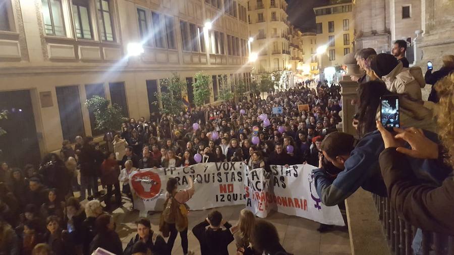 Fotos: Manifestación feminista en Málaga &#039;Ni un paso atrás&#039;, en imágenes