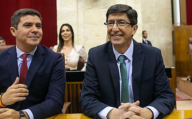 Marín destaca que el discurso de Moreno se ajusta a lo pactado con Ciudadanos