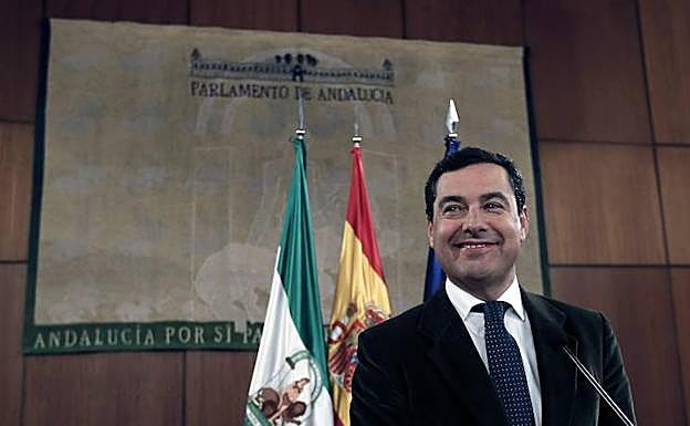 Juanma Moreno será el sexto presidente de la Junta de Andalucía y primero del Partido Popular en esta comunidad