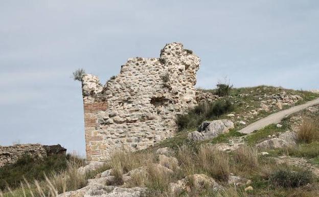 Cártama aún conserva parte de su castillo. 