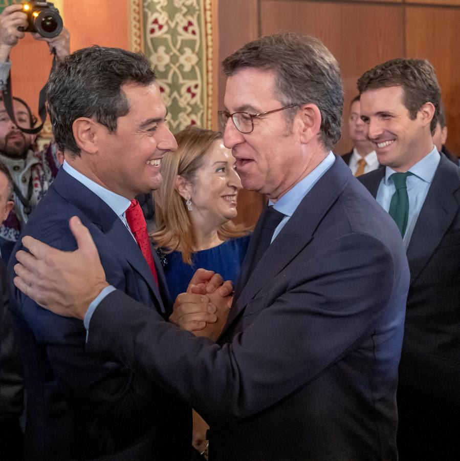 Fotos: Toma de posesión de Juanma Moreno como presidente de la Junta de Andalucía