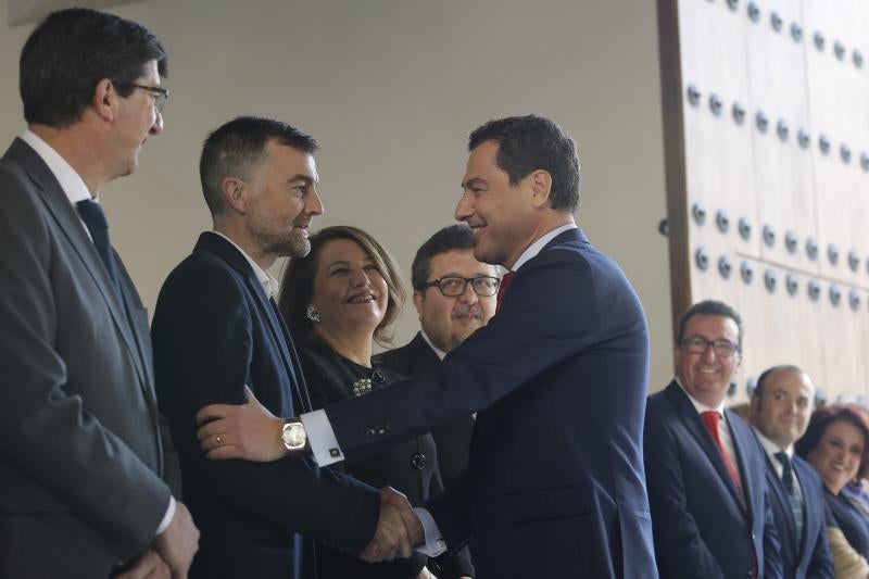 Fotos: Toma de posesión de Juanma Moreno como presidente de la Junta de Andalucía