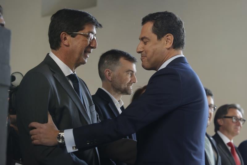 Fotos: Toma de posesión de Juanma Moreno como presidente de la Junta de Andalucía