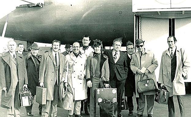 En un viaje a Los Ángeles para ver el segundo combate entre Pedro Carrasco y Mando Ramos.