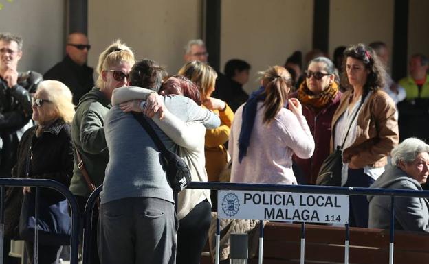 Imagen del tanatorio, esta mañana. 