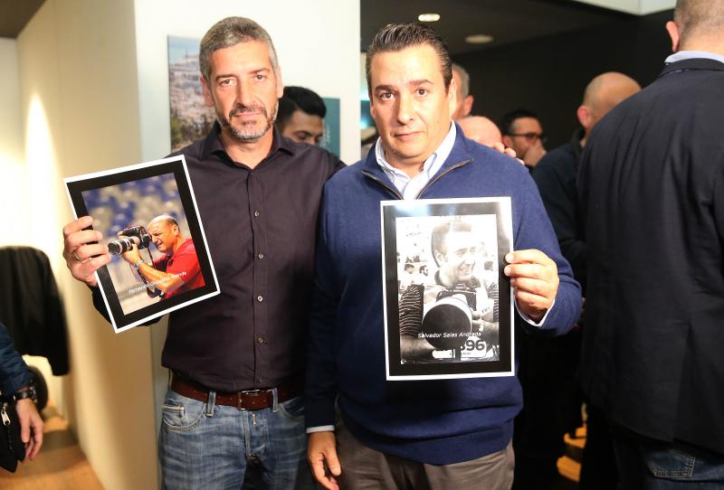 Esta exposición, organizada por la Asociación de Periodistas Deportivos de Málaga e inaugurada este martes en la sede de Caixabank, muestra las imágenes del deporte tomadas por fotógrafos malagueños