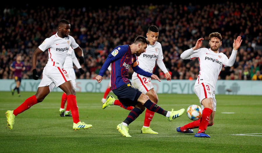 Fotos: Las mejores imágenes del Barcelona-Sevilla