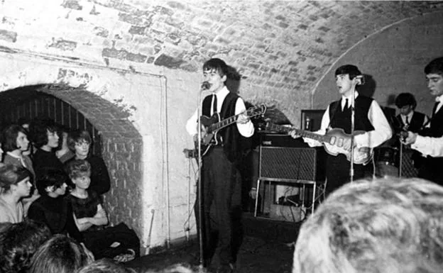 Los Beatles, en The Cavern