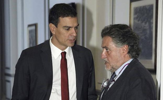 Pedro Sánchez y Pepu Hernández.