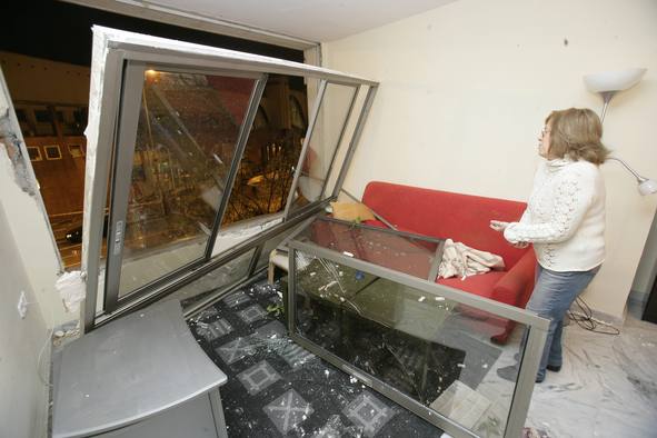 Ocurrió un 1 de febrero de 2009. Este fenómeno asustó a este barrio malagueño