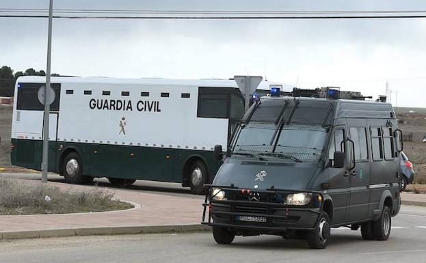 Traslado de los presos del 'procés' a Madrid.