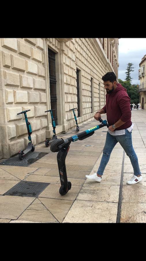 El auge de este fenómeno deja imágenes como estas en lugares céntricos de la capital