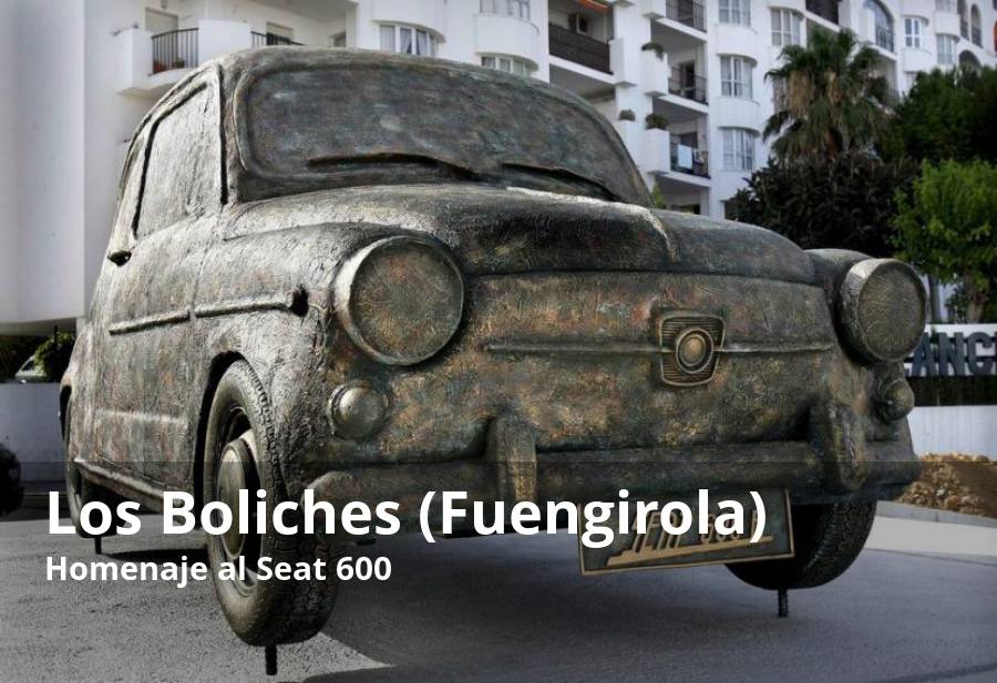 Un rinoceronte, una familia de elefantes, una pirámide, estructuras metálicas de lo más diverso y hasta un homenaje al Seat 600. Estas son algunas de las rotondas más singulares y extravagantes que pueden encontrarse en la provincia de Málaga