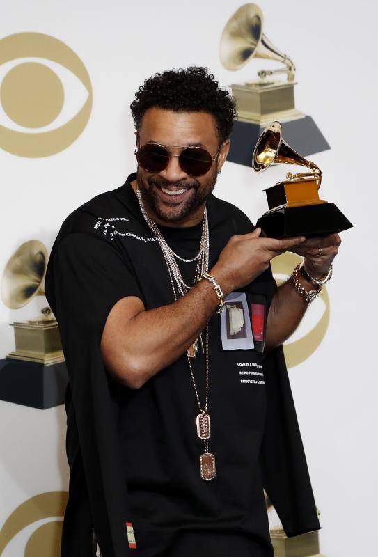 Shaggy se llevó el premio al mejor álbum de reggae por '44/876'. 