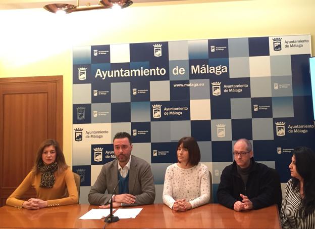 Presentación de la campaña en el Ayuntamiento de Málaga. :: e. cabeza