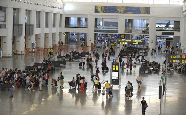 El aeropuerto de Málaga arranca el año ganando un 8,4% de pasajeros