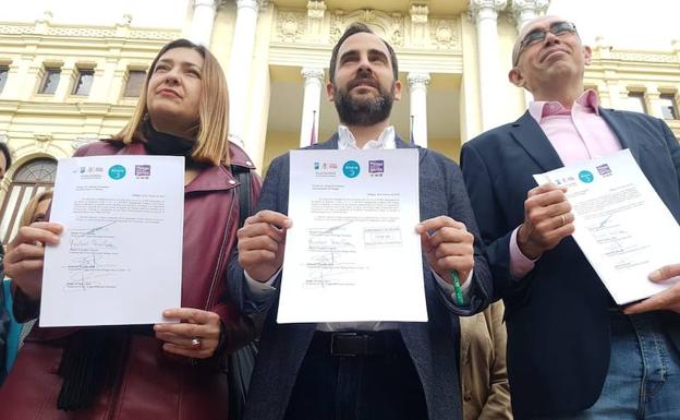 Tres grupos de la oposición piden un pleno extraordinario para exigir la dimisión de Porras y Pomares